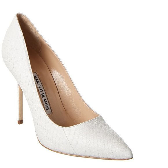 Manolo Blahnik Shoes - Manolo Blahnik 105 Leather Pump